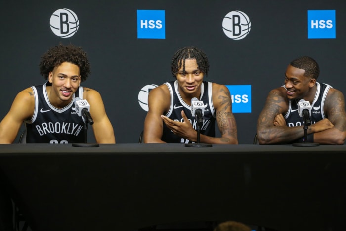 Jalen Wilson, Dariq Whitehead, Noah Clowney, Brooklyn Nets